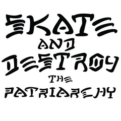 Skate & Destroy the Patriarchy Tee