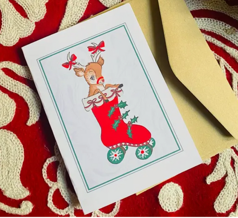 Deer stocking card