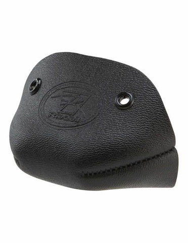 Riedell leather toe cap