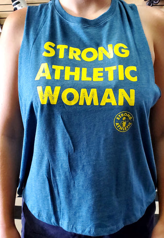 Strong Athletic Women Crop Tank