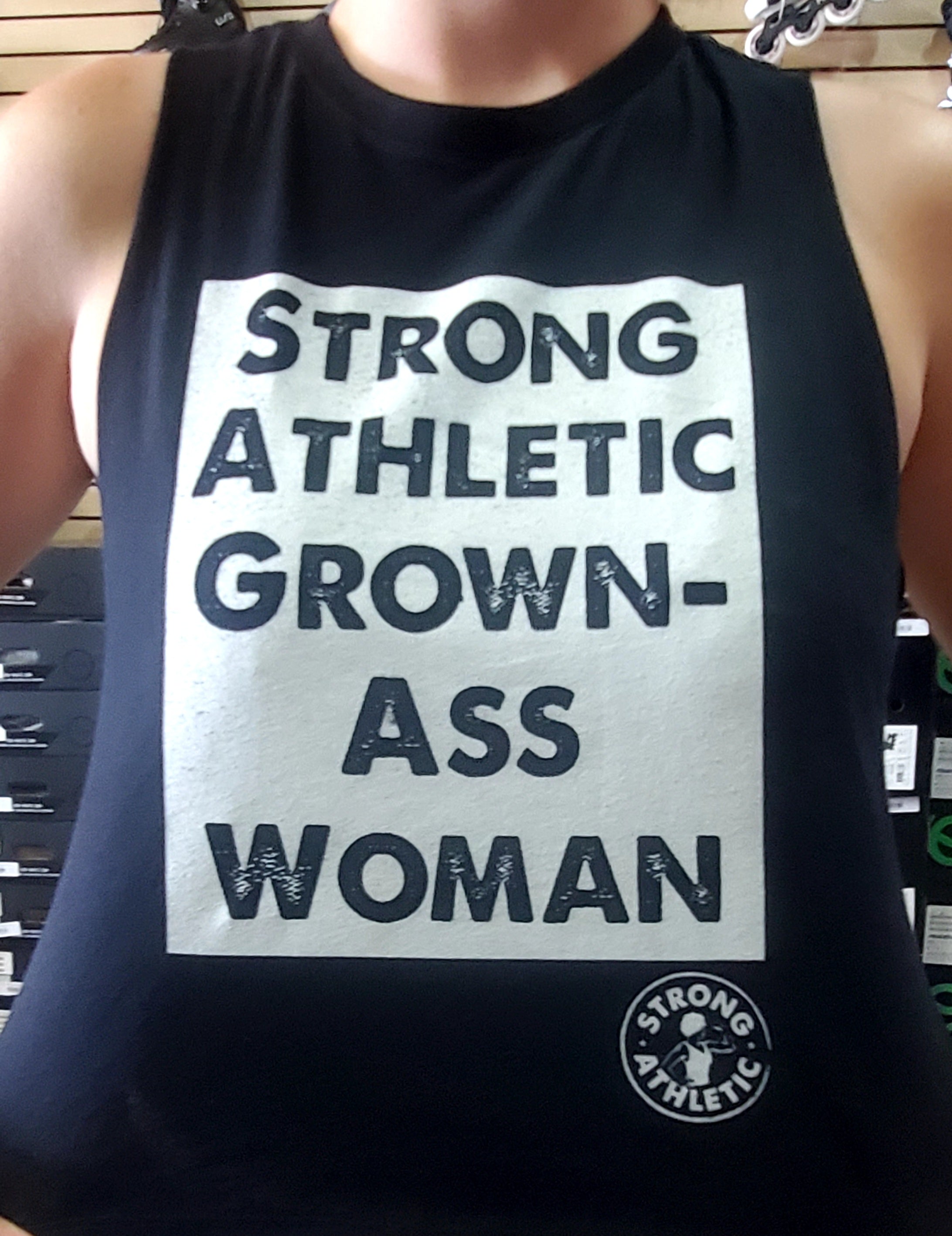 Strong Athletic Grown Ass Women Tank