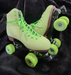 Limited Edition Key Lime suede Boardwalk Skate.